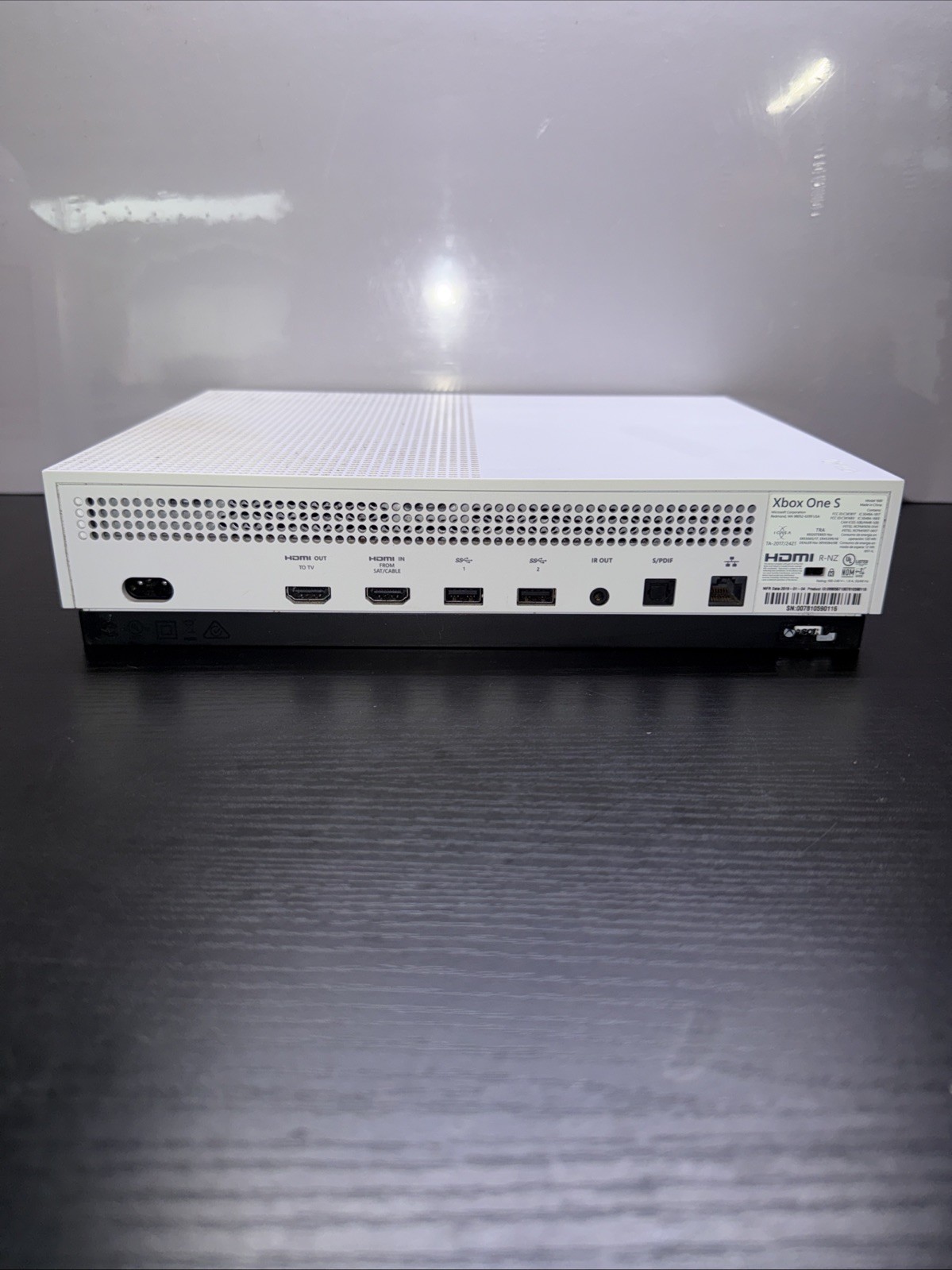 (Parts/repairs)Microsoft Xbox One S Console – White Free Shipping