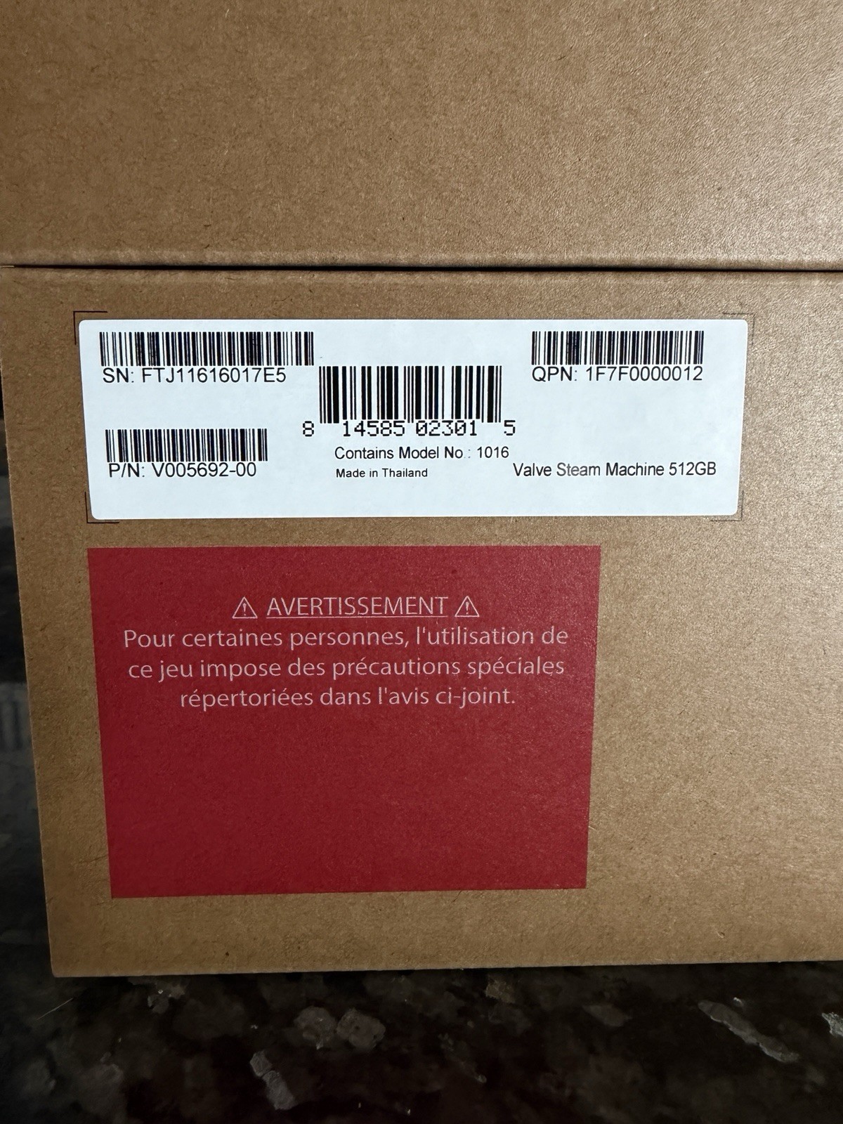 Steam Machine 512GB with Controller Valve PC *Brand New Sealed*