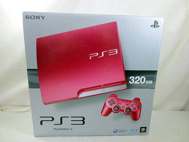 Sony PlayStation 3 PS3 CECH-3000BSR 320GB Scarlet Red Console PS3 Japan
