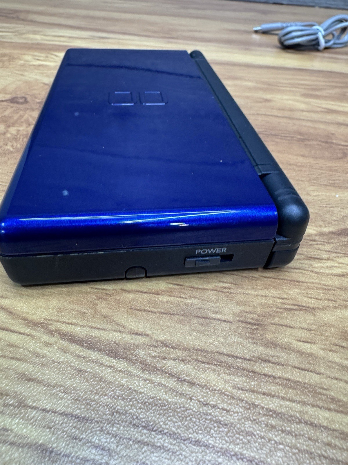 Nintendo DS Lite Handheld System – Cobalt/Black With AC Adapter – Excellent