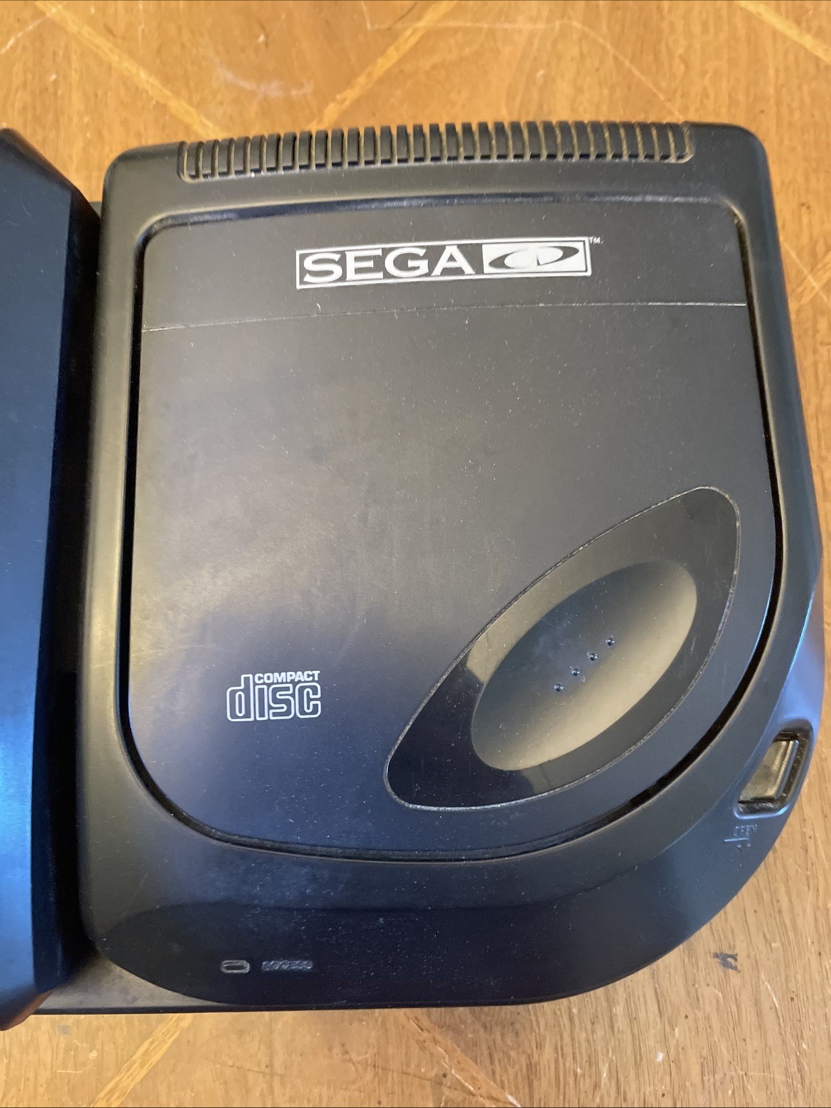 Sega CD Model 2 Black Replacement Console MK-4102A With Genesis Console Only