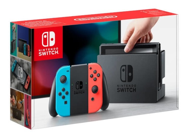 Nintendo Switch JoyCon 6.2″ 32GB Wi-Fi Black,Blue,Red portable game console -…