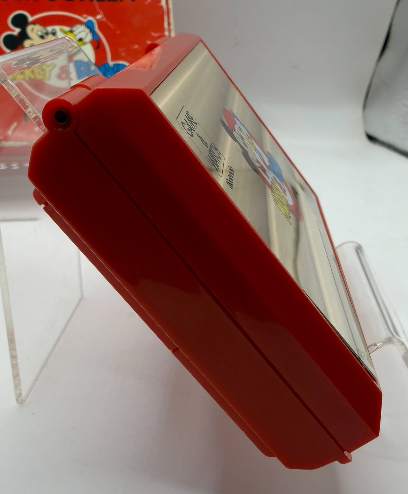 Nintendo Game & Watch Mickey & Donald – Boxed – Works – Read Details – 1982