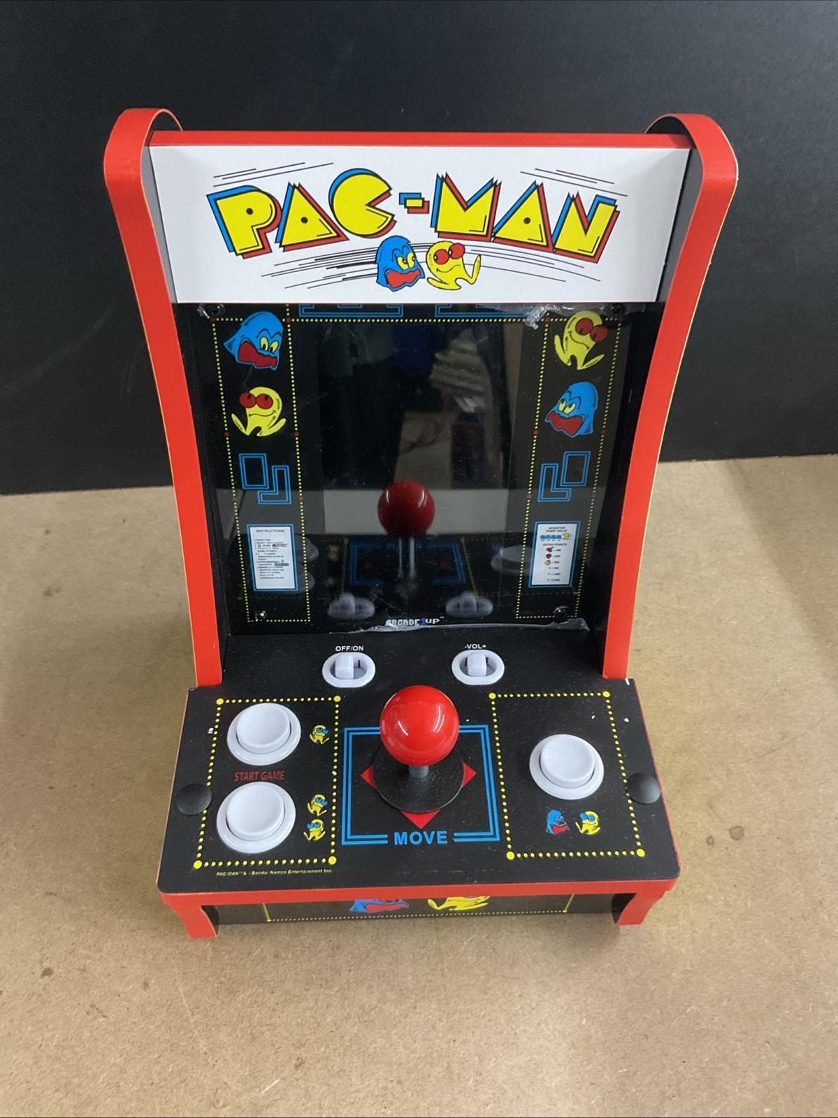 PAC-Man Countercade – 3 Classic Games Retro Game Console Portable
