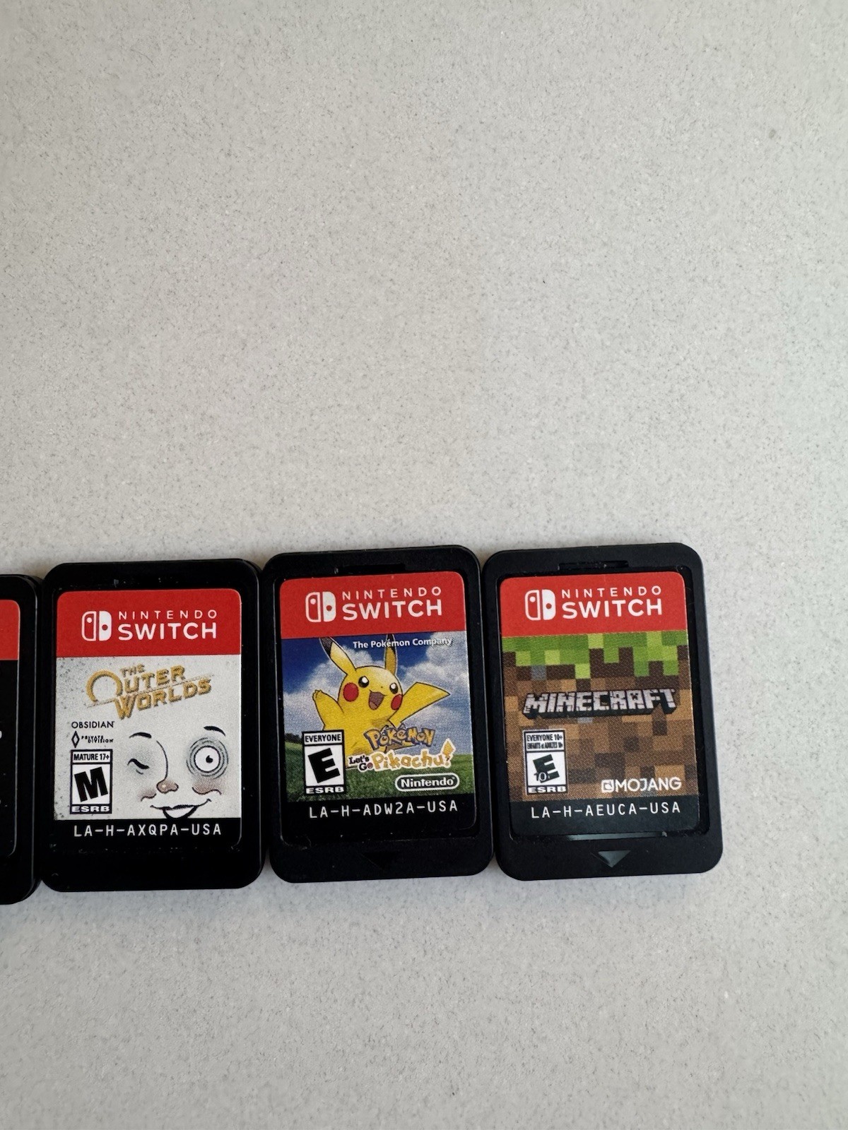 Nintendo Switch V2 Console Bundle + 8 Games + Case (Read description)