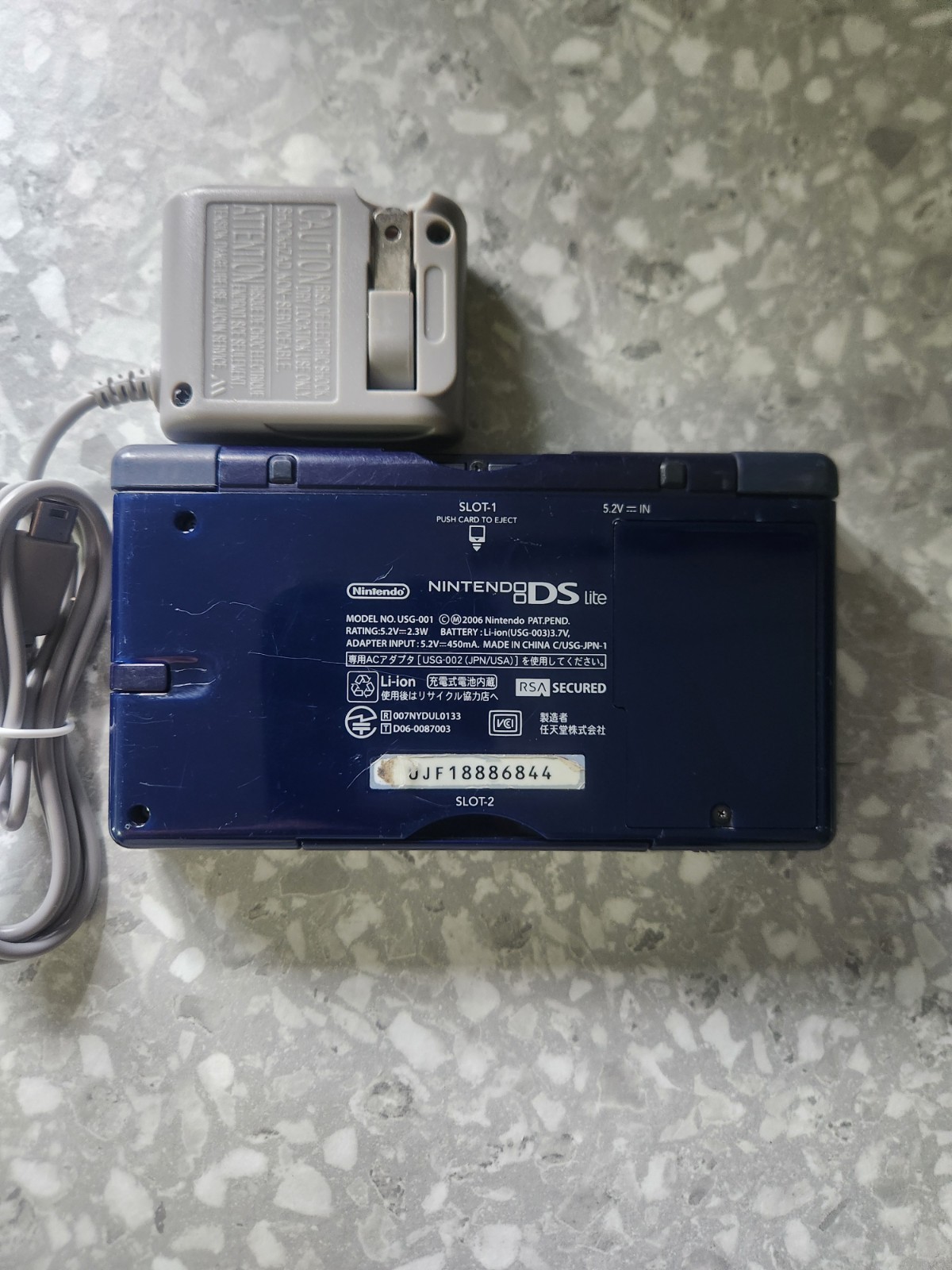 Nintendo DS Lite Handheld Console – Enamel Navy 3