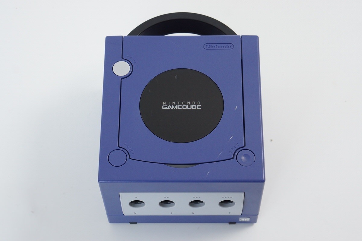 Nintendo Gamecube Violet Console Enjoy Plus DOL-001 JP For Japan CD DN12099230