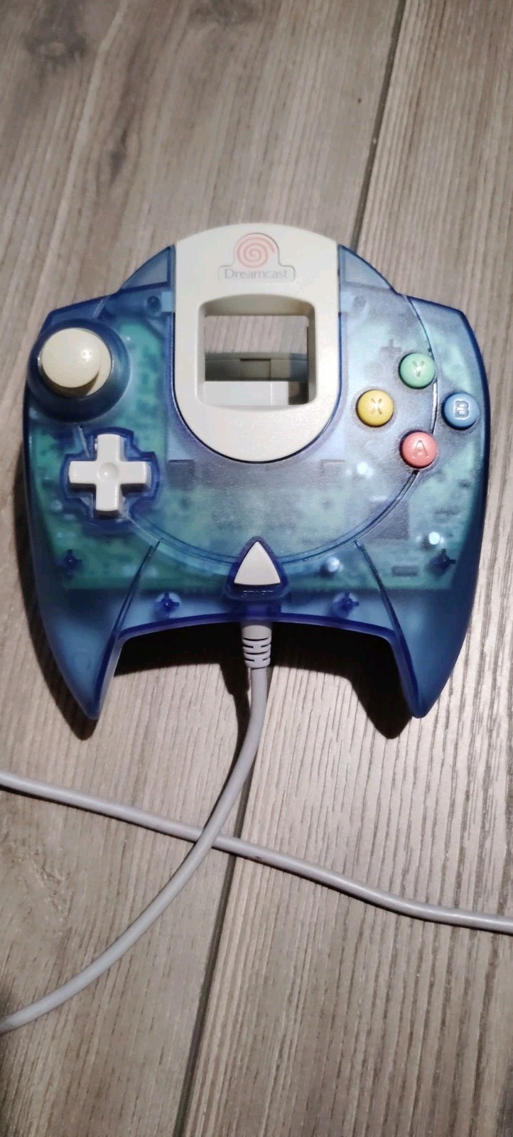 SEGA Dreamcast Console Bundle 2 Controllers Blue/White