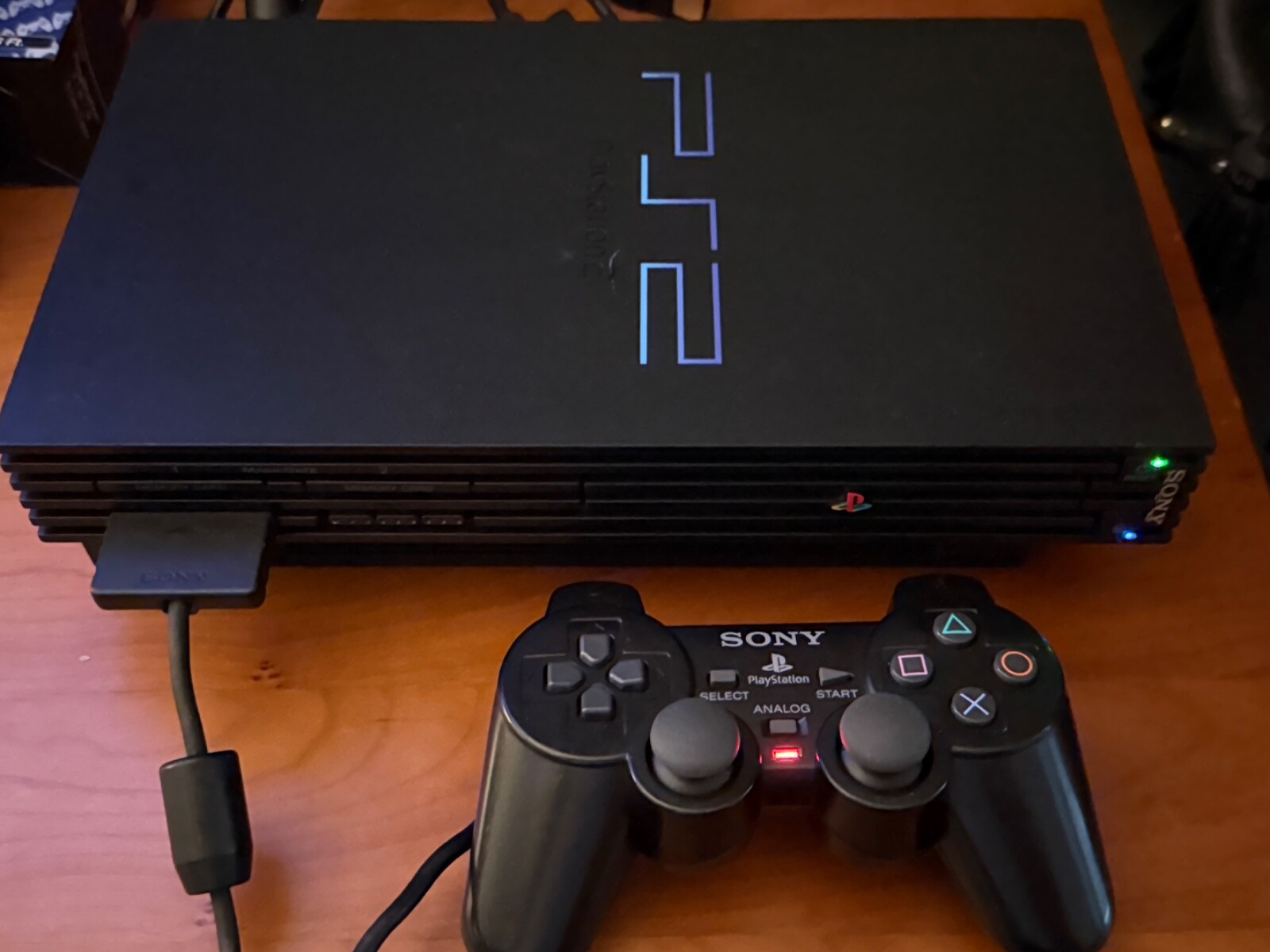 Sony playstation 2 with one game + controller Adult Own. Very Clean