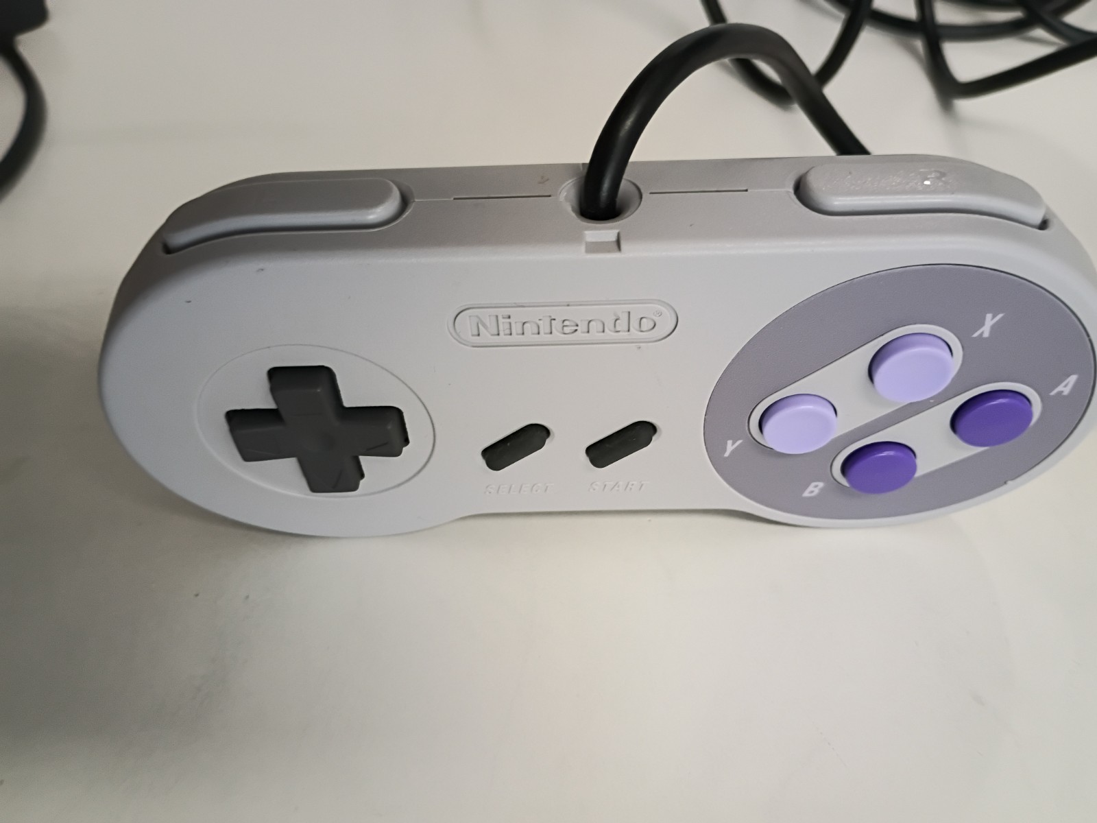 Super Nintendo SNES SNS-001 Console Tested 2 Controllers Nuby Case OEM