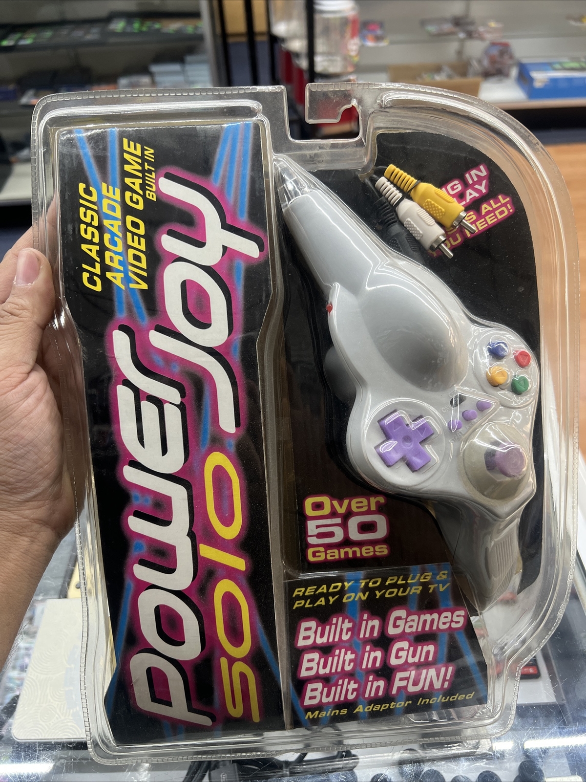 Power Joy Solo Game Plug & Play Controller Limited Edition Over 50 Games New
