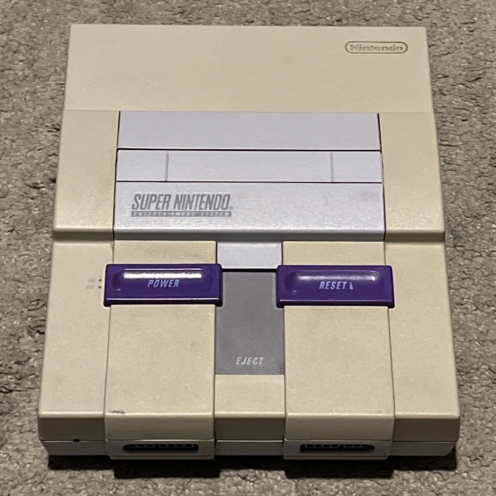 Super Nintendo SNES Console Bundle w/ Controller Power AV Cords Tested READ