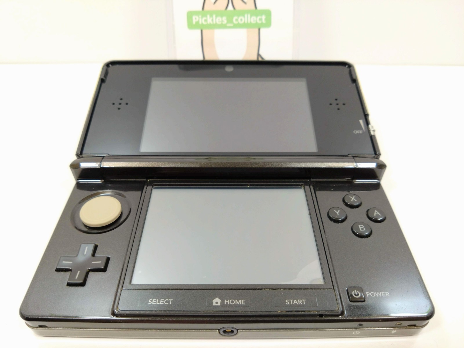 3DS Cosmo Black CTR-001 w/Stylus 2GB Language Japanese Tested Nintendo 1209B