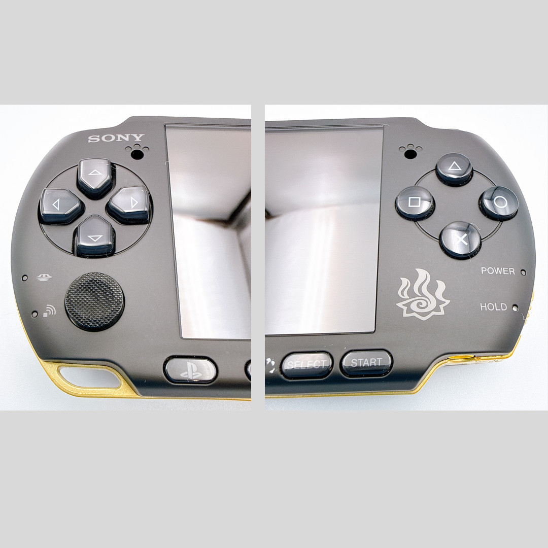 PSP-3000 Console Monster Hunter 3rd Limited Edition Region Free w/4GB -Excellent