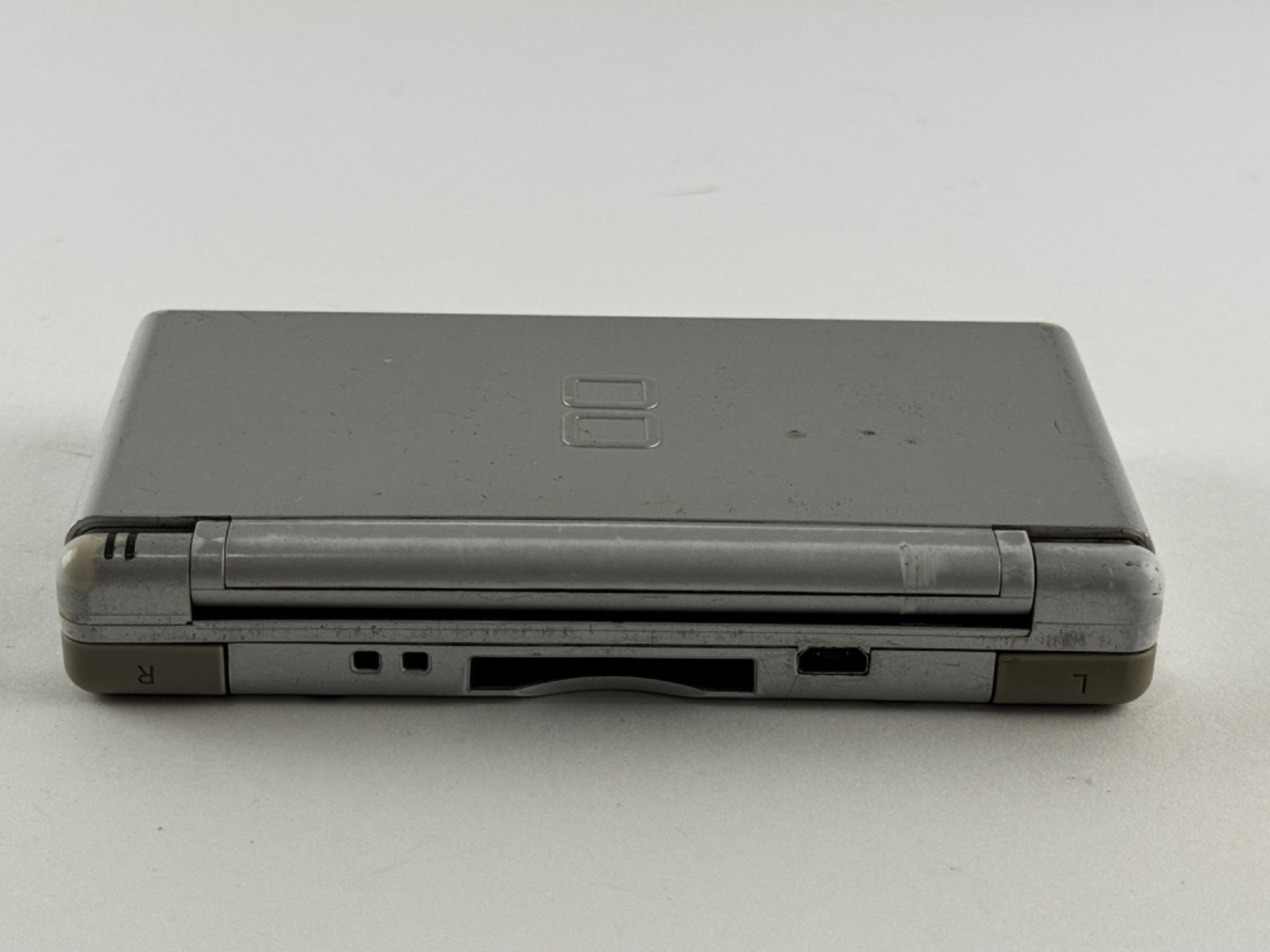 Nintendo DS Lite Silver Handheld Console USG-001 *For Parts or Fix* READ