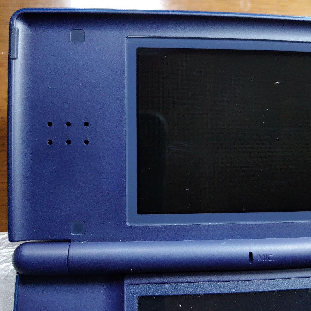 Nintendo DS Lite Enamel Navy Console Tested Bundle Authentic Japan Tracking