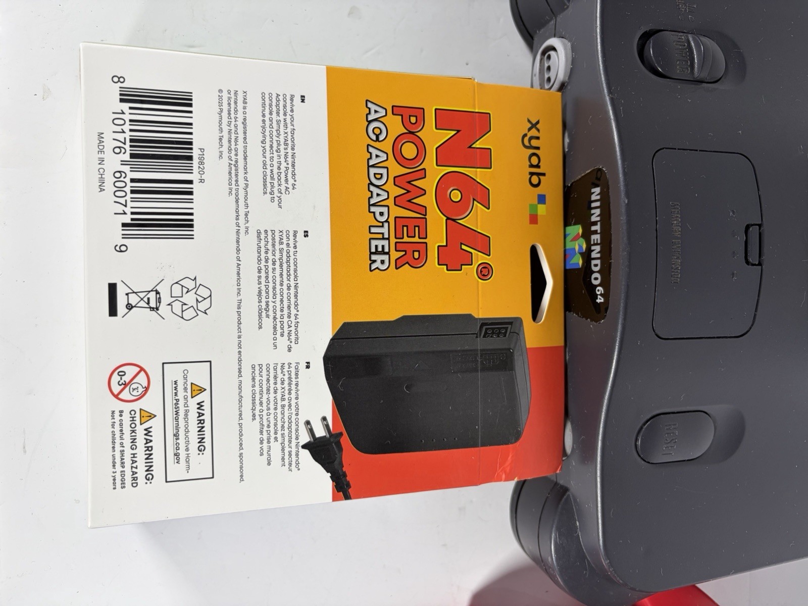 Nintendo 64 N64 Console Bundle 2 Controllers 1 Games No AV Cable *TESTED*