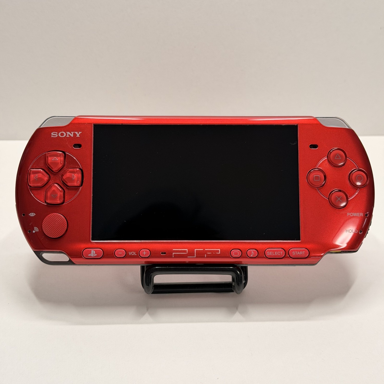 Sony PSP 3000 Radiant Red Console Excellent Condition Tested Working Bonus JP