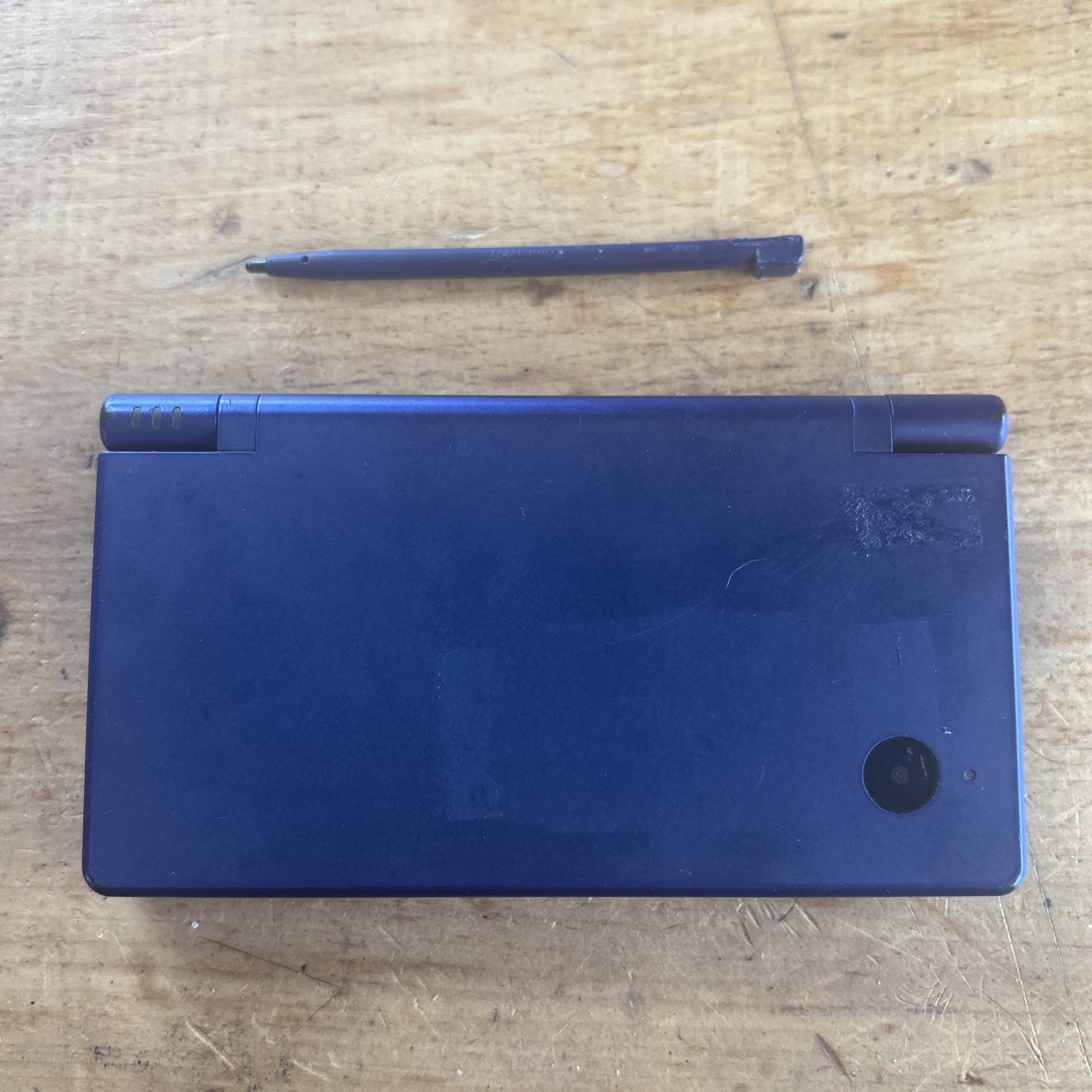 Nintendo DSi Console Blue WAP-002 PAL Tested Works (Cracked Back) Free Post