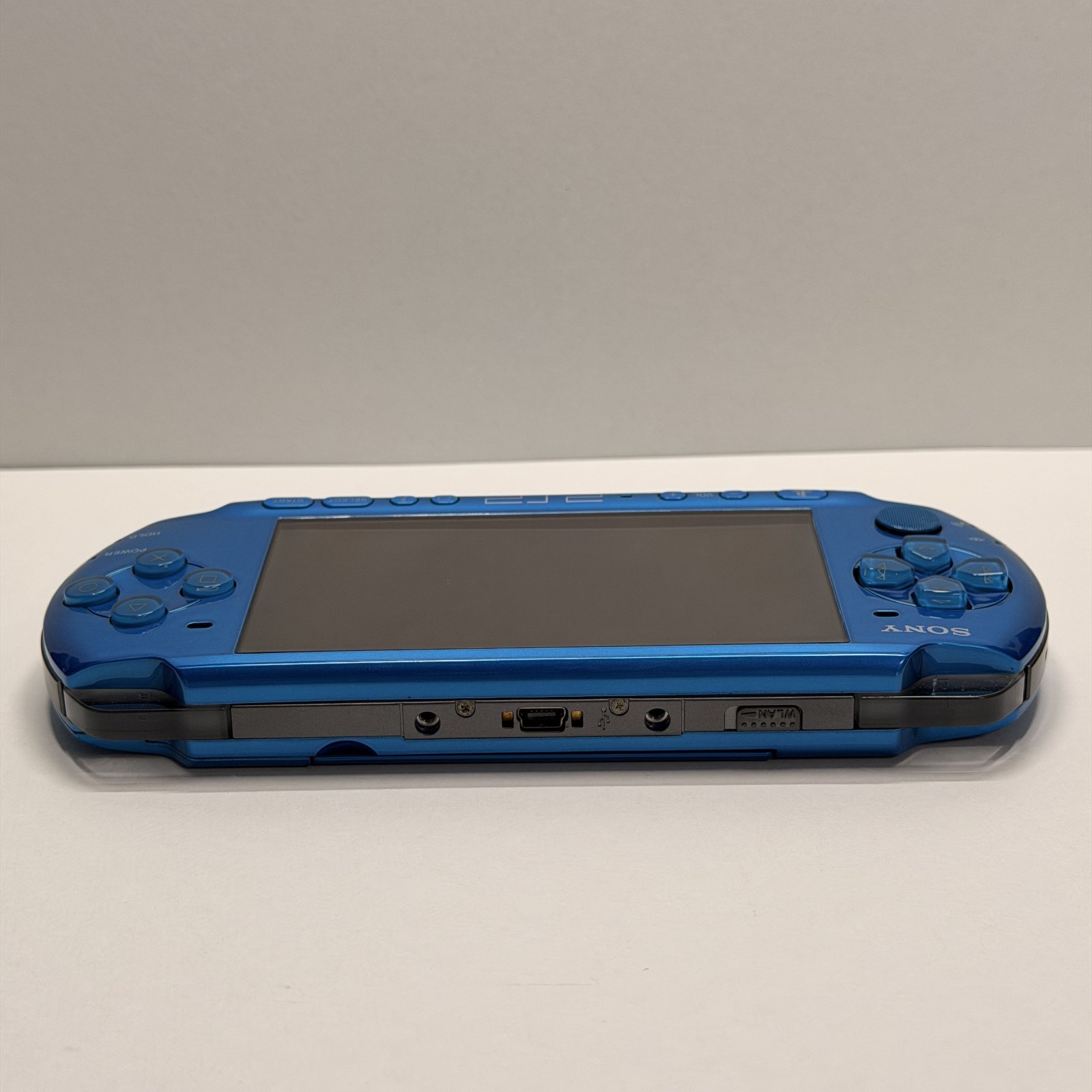 Sony PSP 3000 Vibrant Blue Console Excellent Condition Tested Working Bonus JP