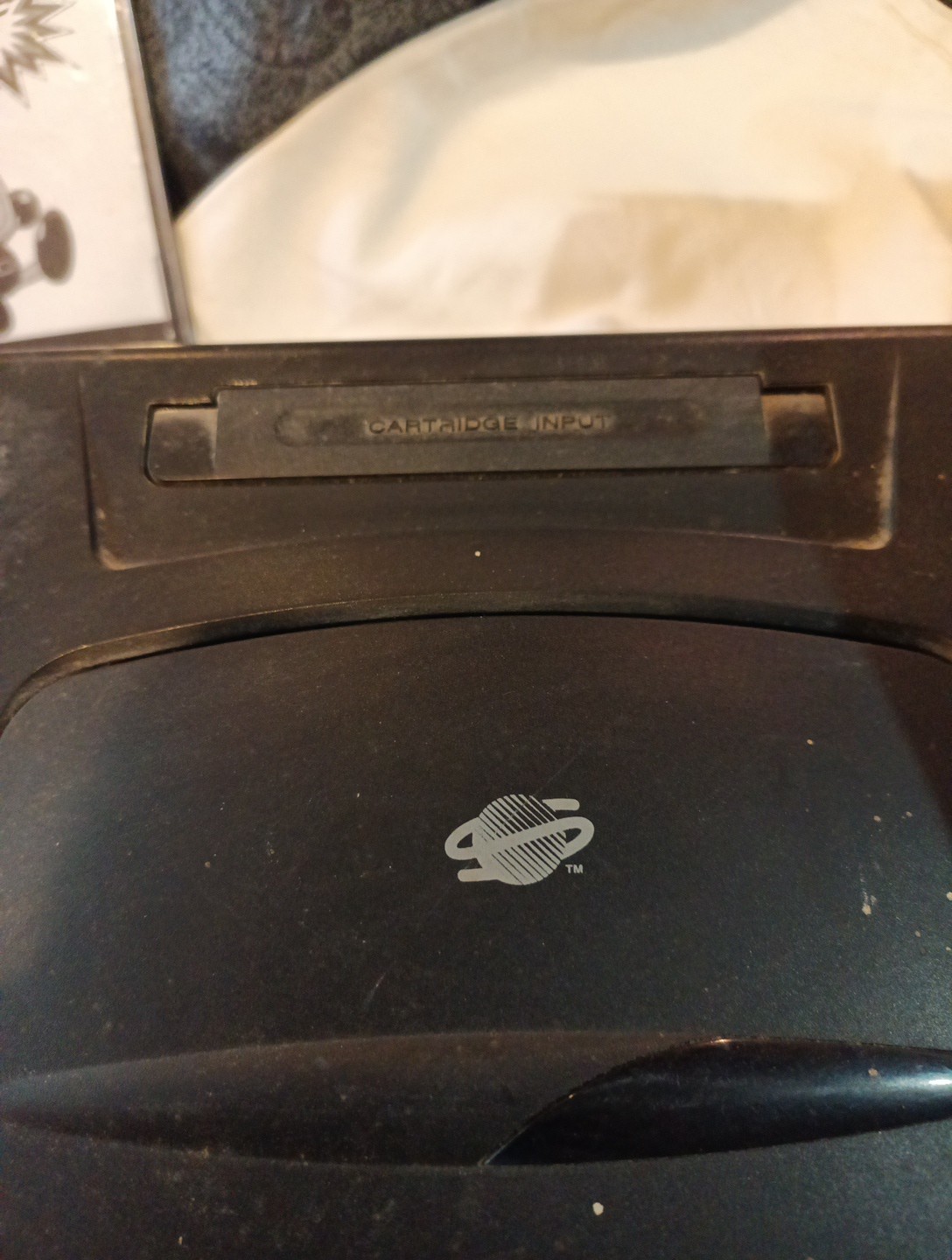 Sega Saturn Black Console and Controller Untested PLEASE READ DESCRIPTION**
