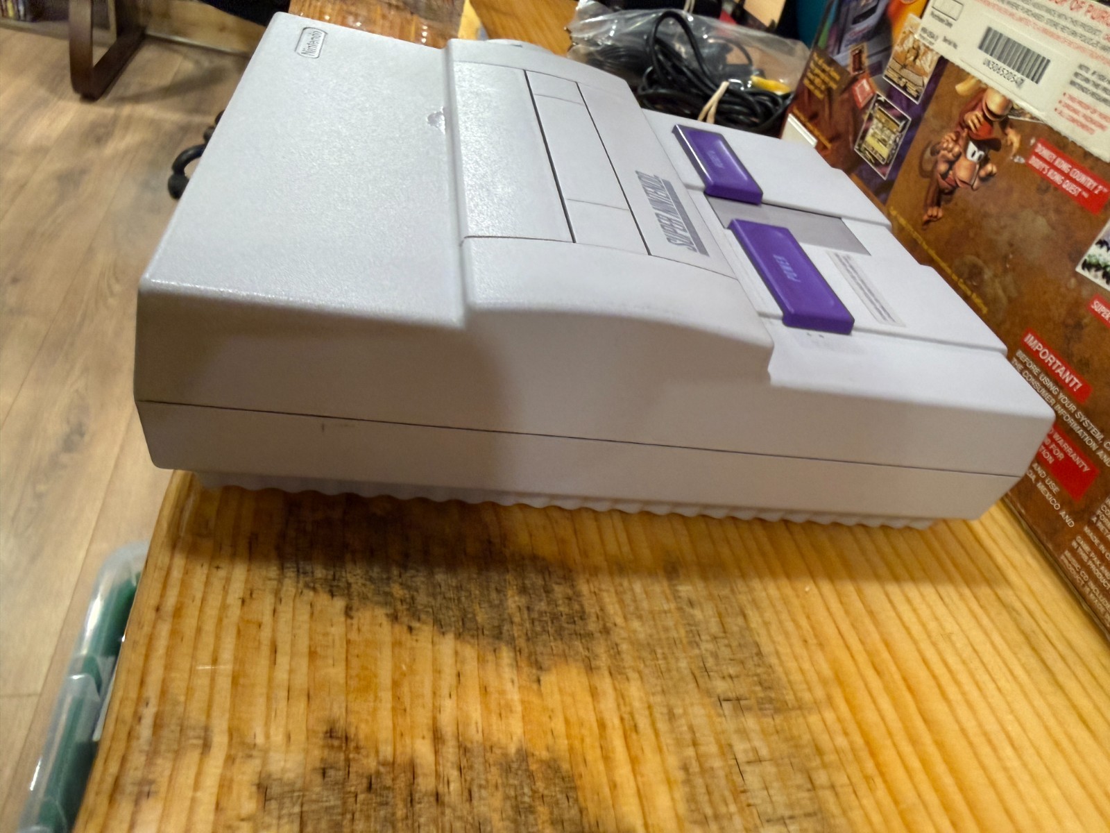 Super Nintendo SNES Killer Instinct Console Set (One Chip/Matching Serial #’s)