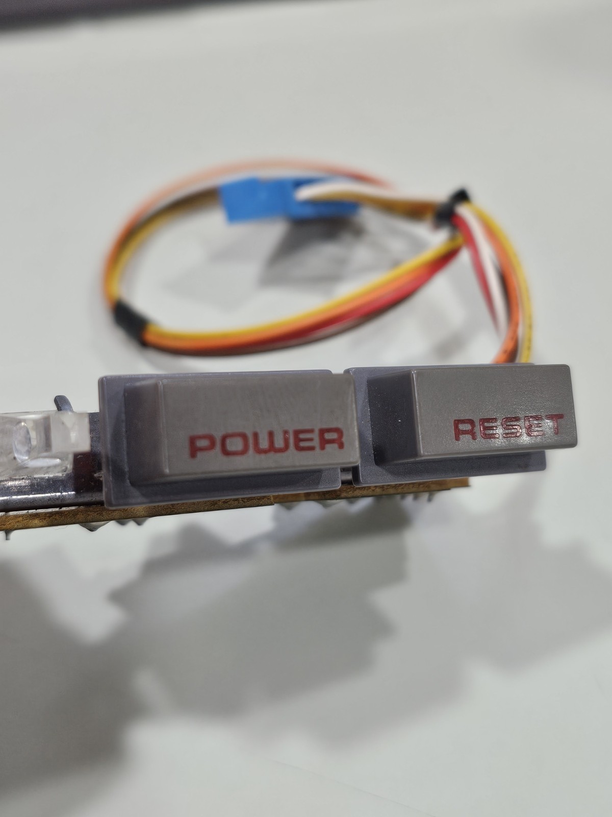 NES-001 Console Nintendo Original 1985 System Power And Reset Button Part Tested