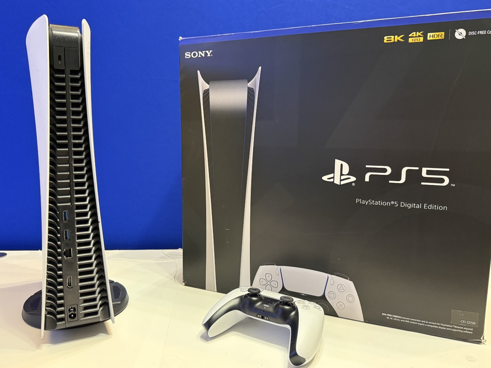 Sony PS5 Digital Edition Console – White