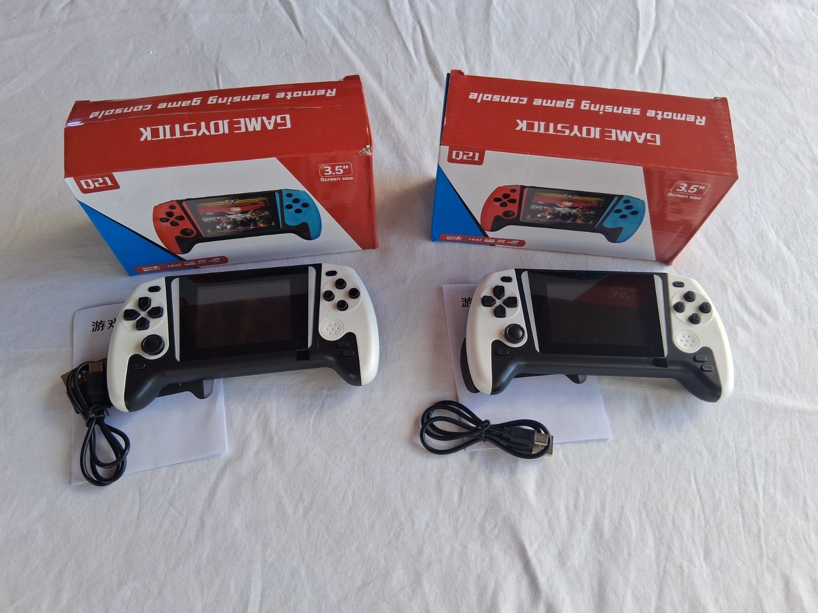 Game systems Q21 Handheld Game Console 500 built in games open box new x2