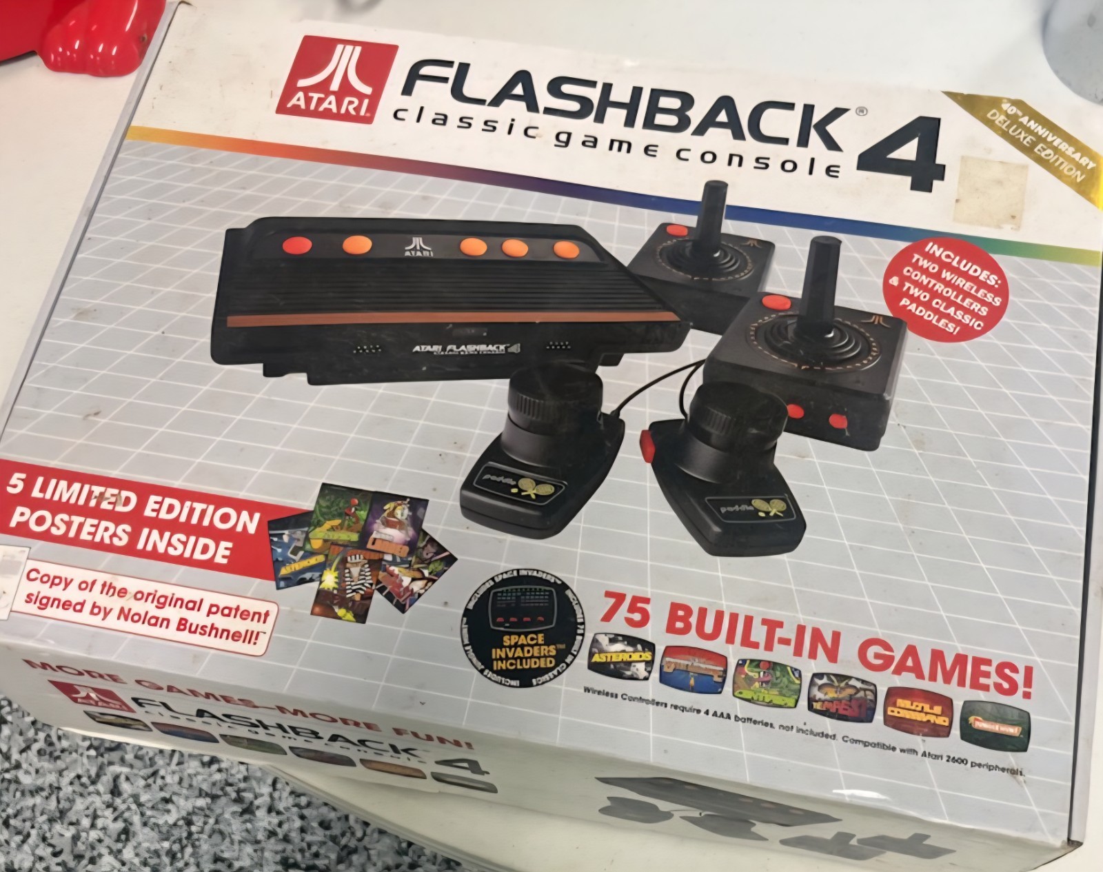 40th Anniversary Special Edition Atari Flashback 4 Classic Game Console