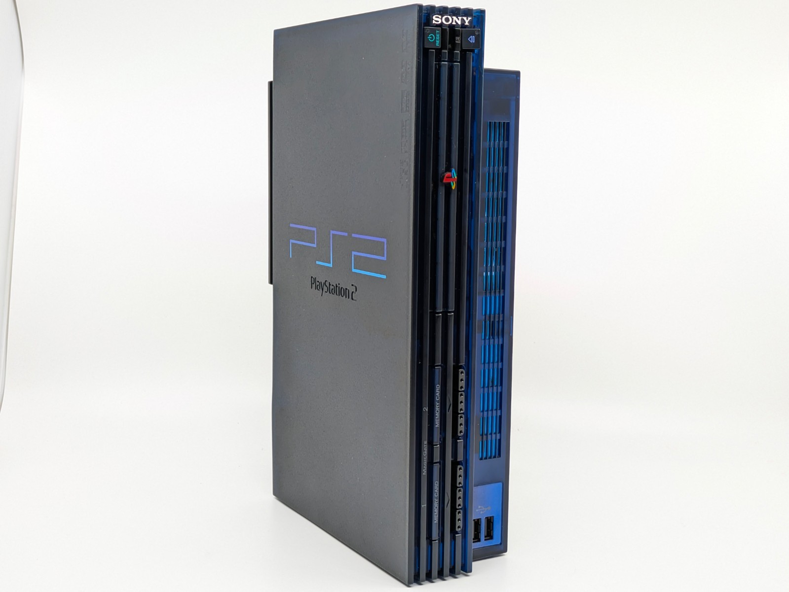 Sony PlayStation 2 Midnight Blue BB Pack SCPH-50000 MB/NH Console Boxed Tested