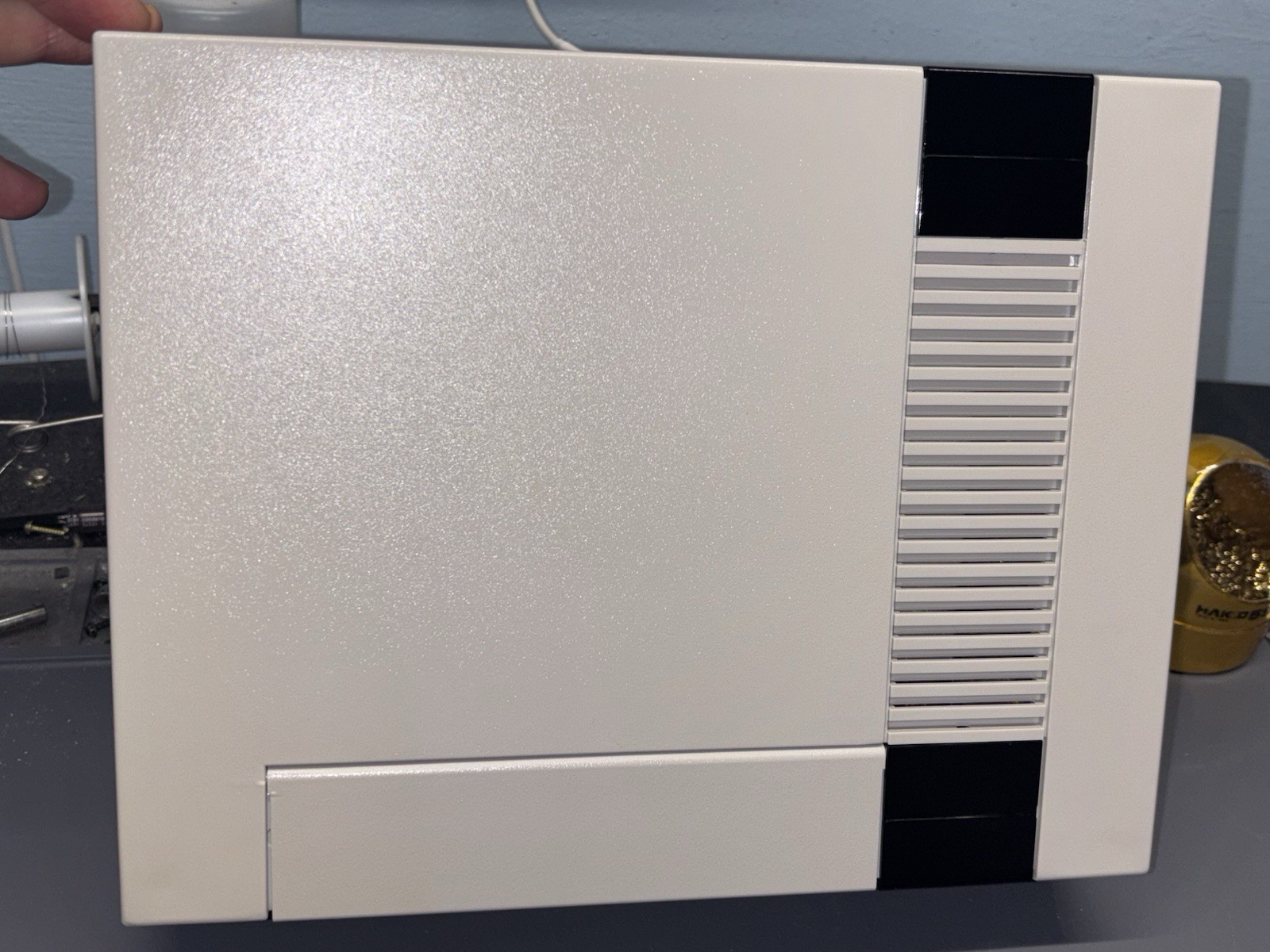 Ultimate NES RGB Nintendo Front Loader Full Recap LED Expansion Audio NESRGB V5