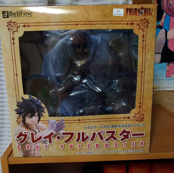 KOTOBUKIYA FAIRY TAIL Final Series Figure Gray Fullbuster 1/8 PVC F/S Used Japan