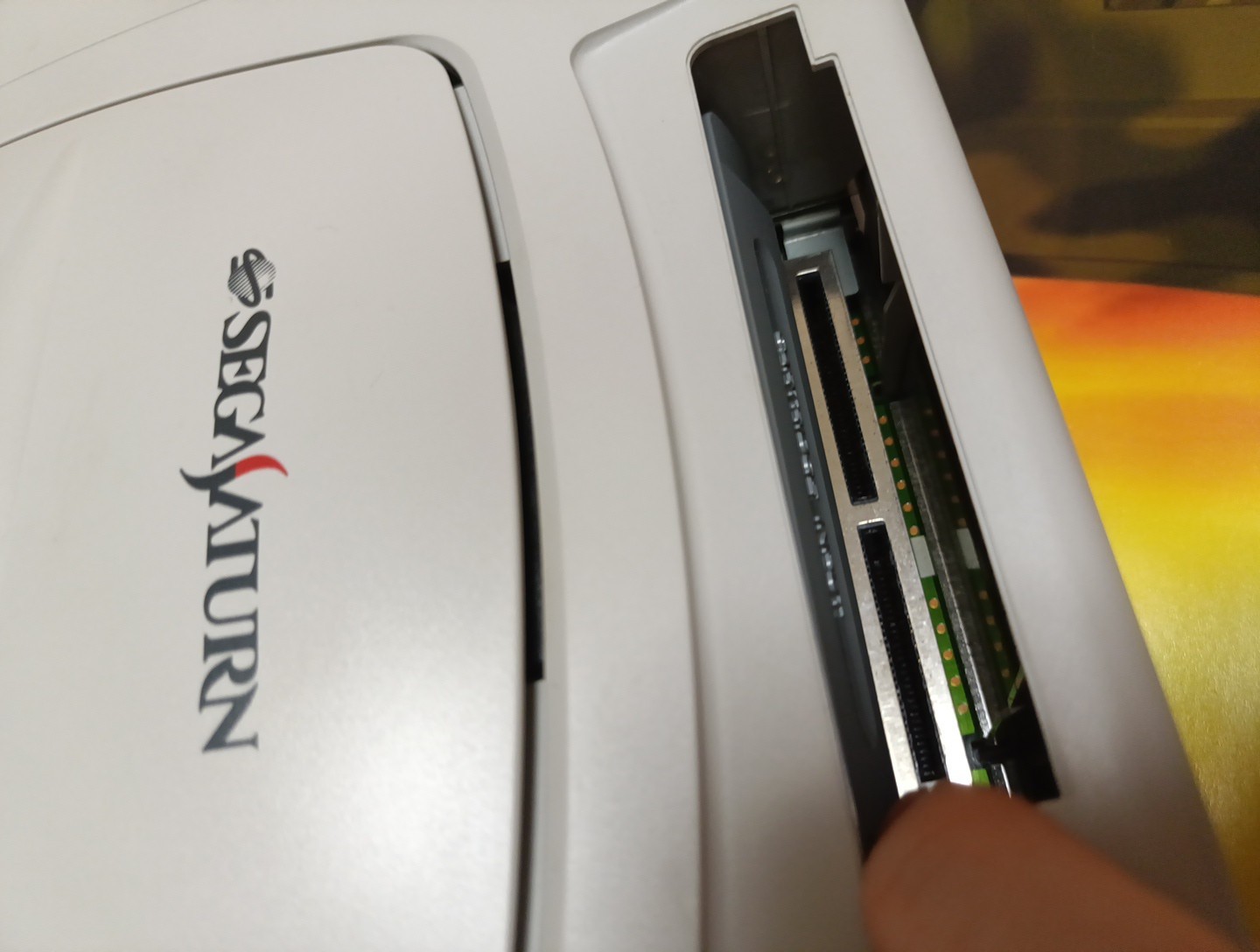 SEGA Saturn White Console Controller AC AV Boxed HST-3220 Power Memory HSS-0138