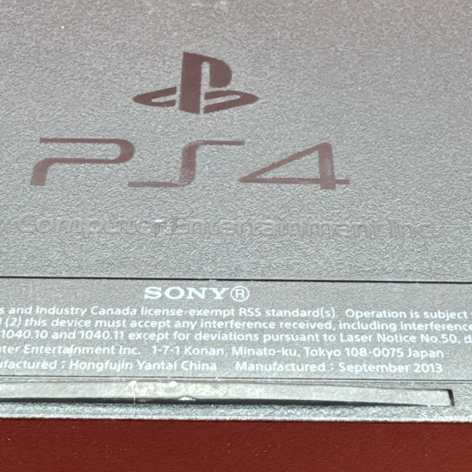 Low Firmware 8.50 PlayStation 4 PS4 500GB Console CUH-1001A w/Cords/Controller