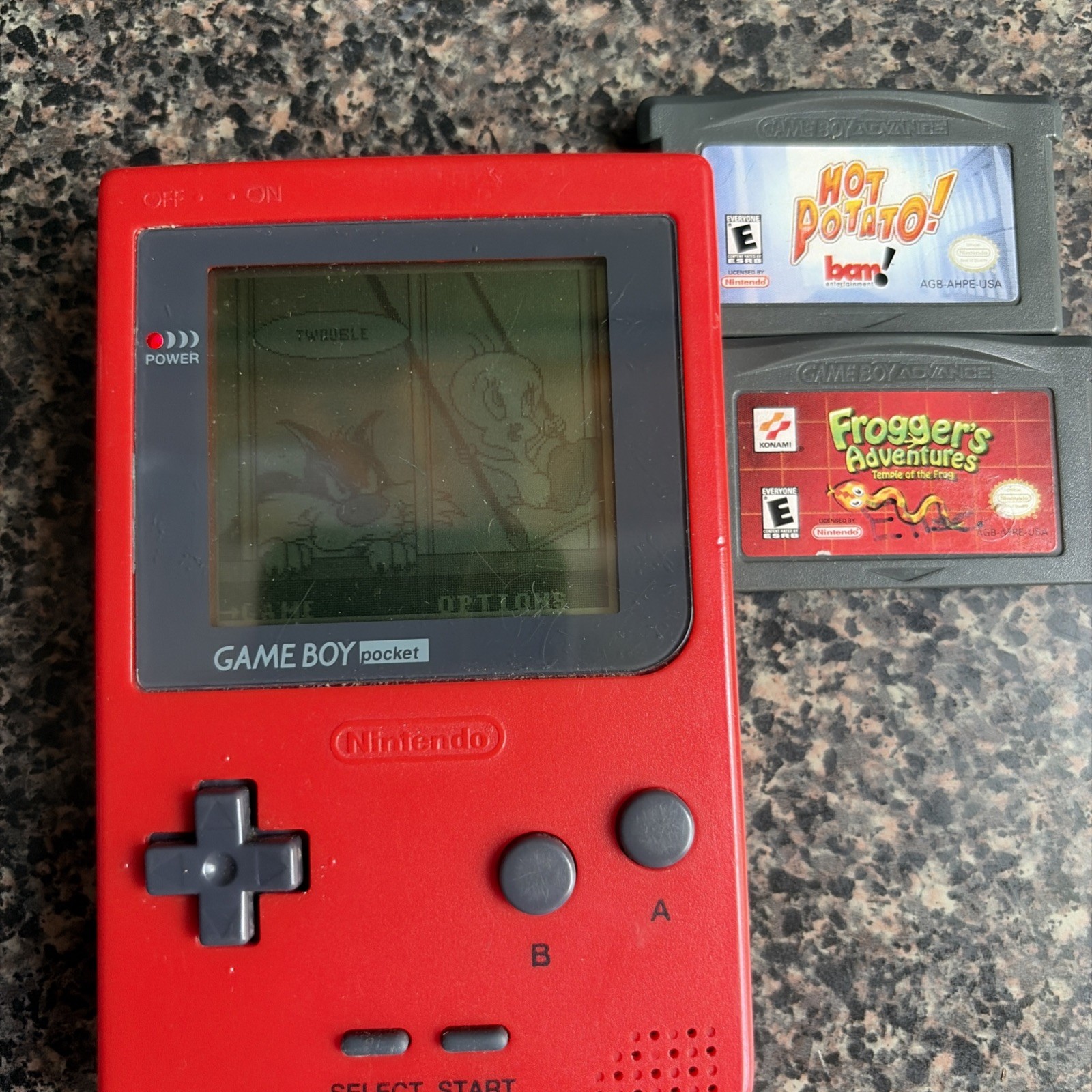 Nintendo Game Boy Pocket – Red