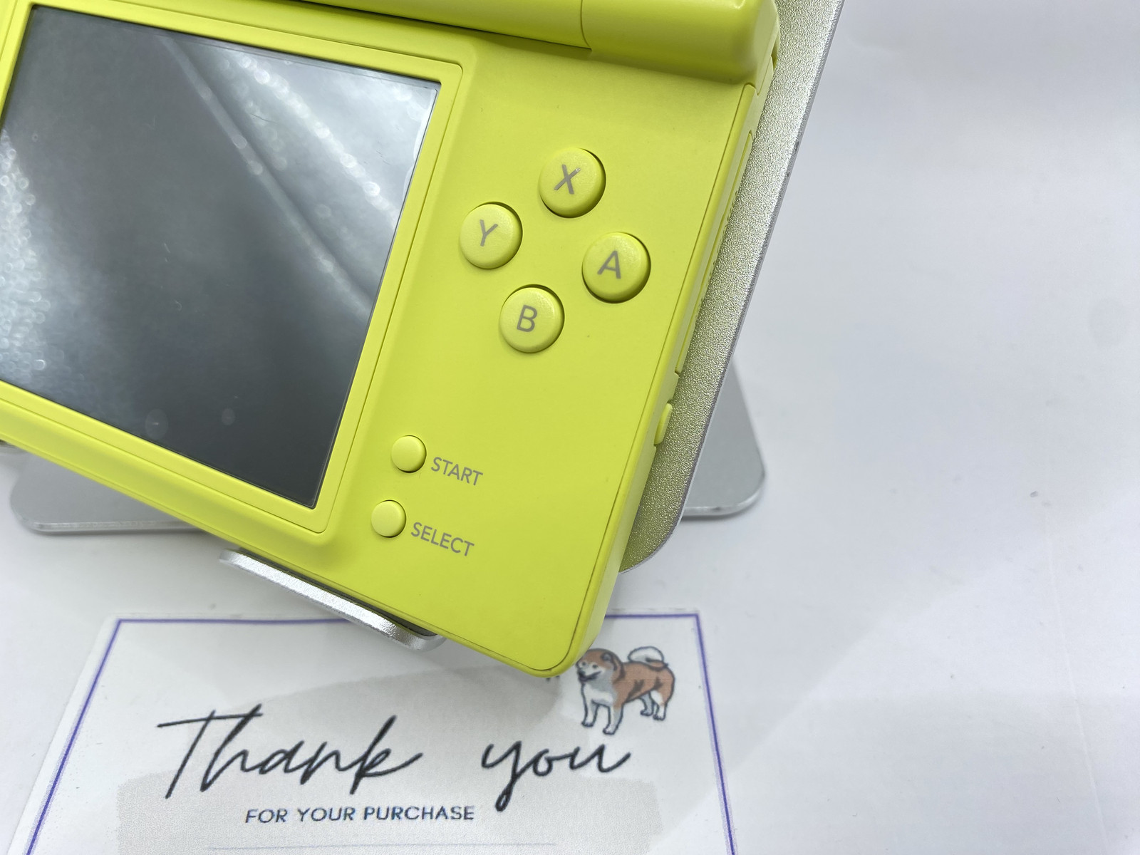 Nintendo DSi Lime Green Console Stylus TWL-001 Japanese language W/BOX
