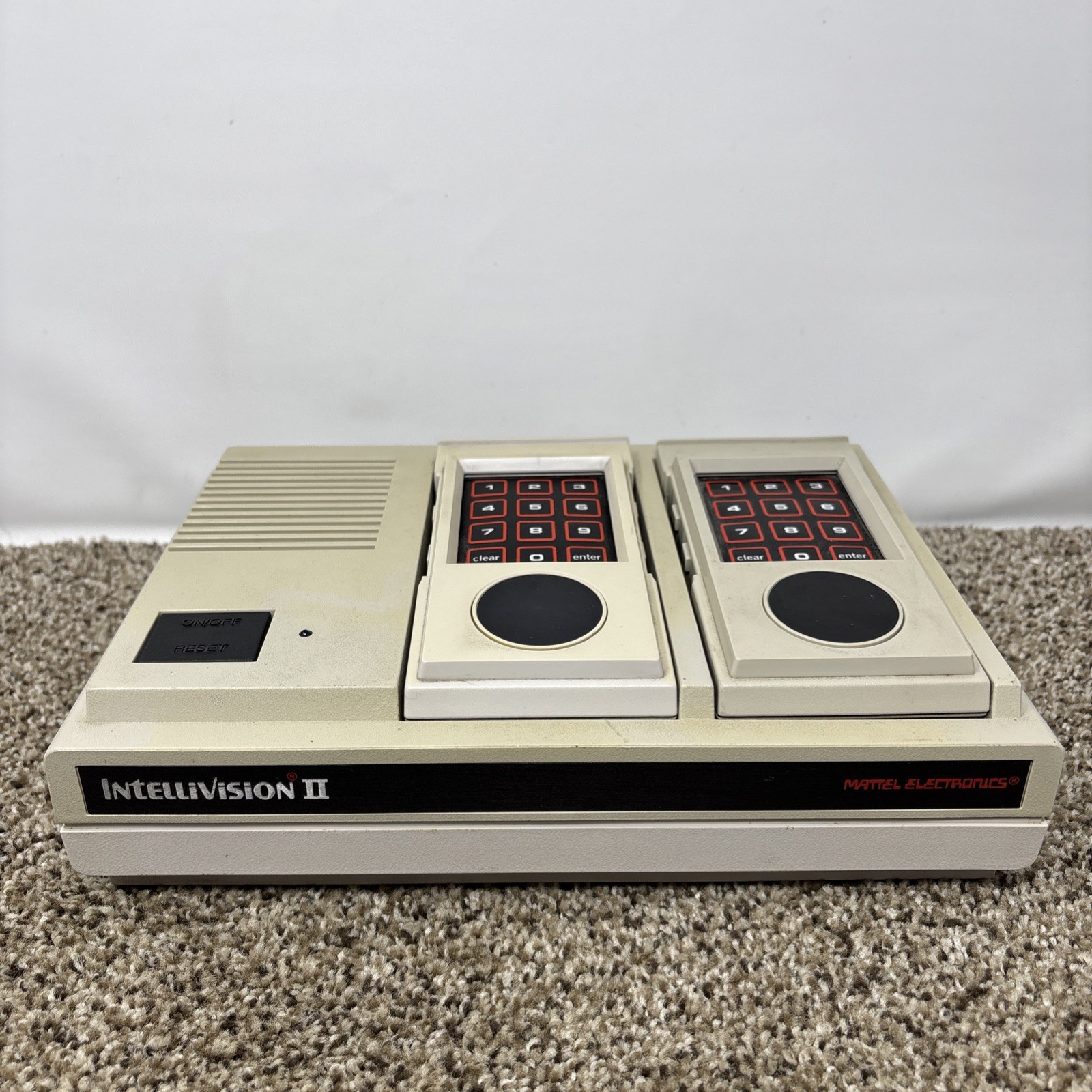 Mattel Intellivision II Console Bundle With Games And Cables Tested