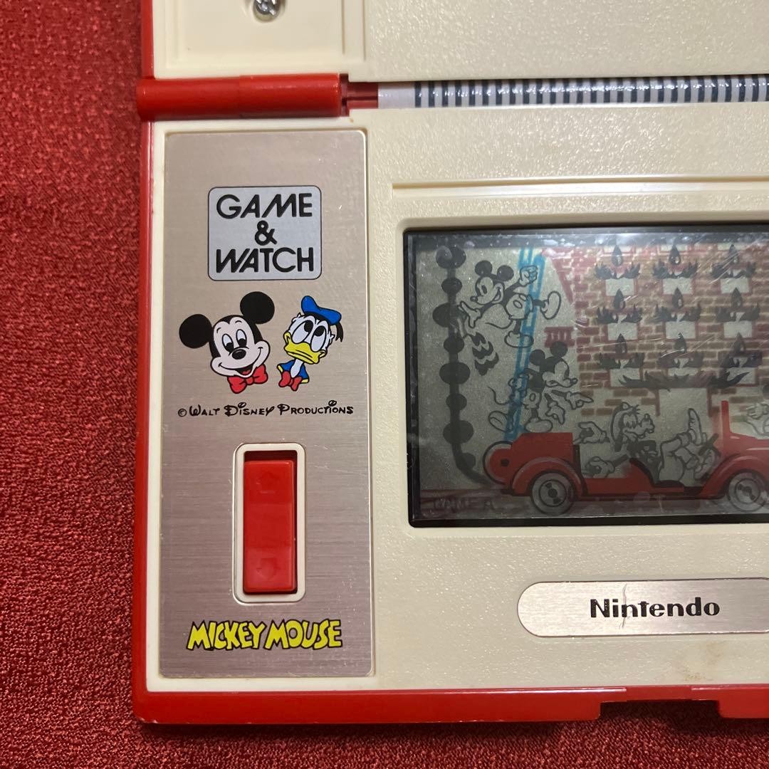 Game Watch MICKEY & DONALD Multi Screen Nintendo DM-53 Handheld Tested very good
