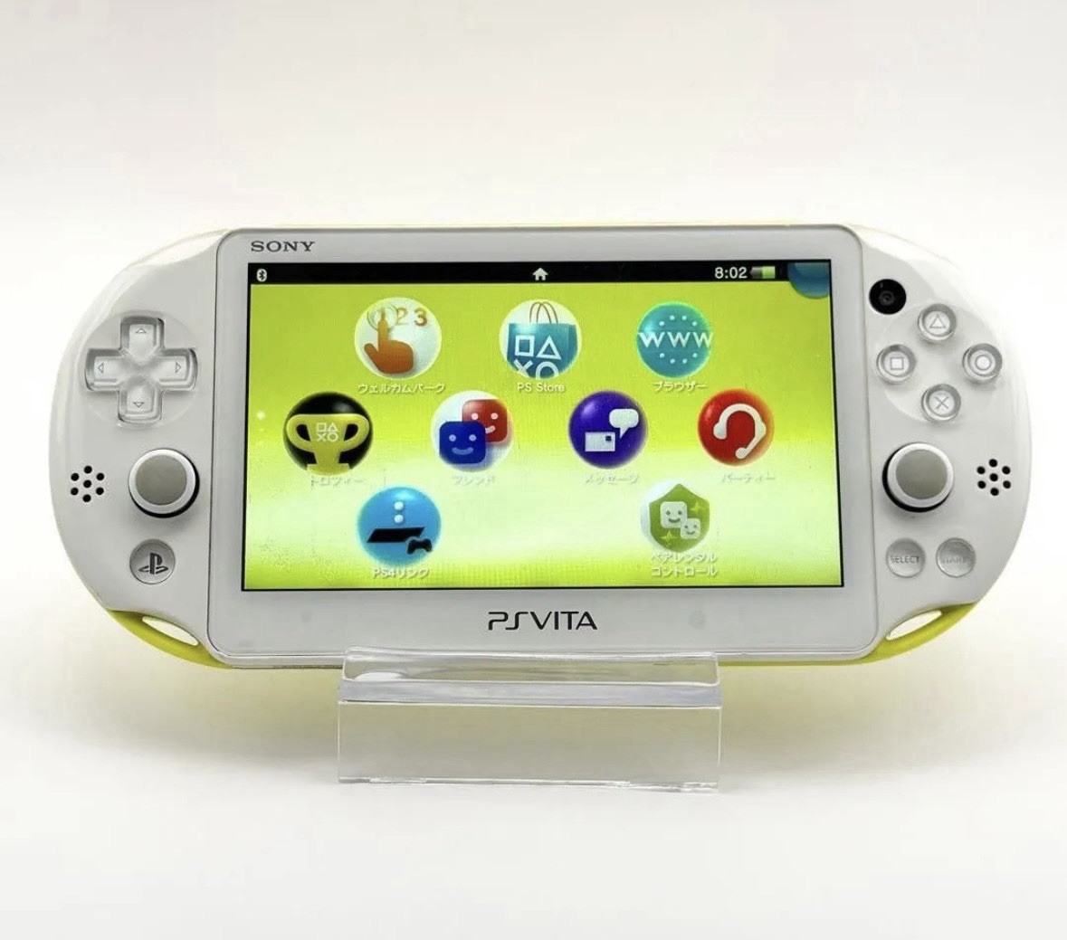 PlayStation PS Vita Wi-Fi Console Lime green / white PCH-2000 ZA13 F/S
