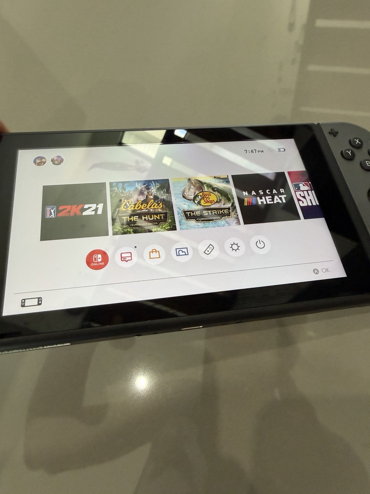 NINTENDO SWITCH CONSOLE MODEL NO. HAC-001