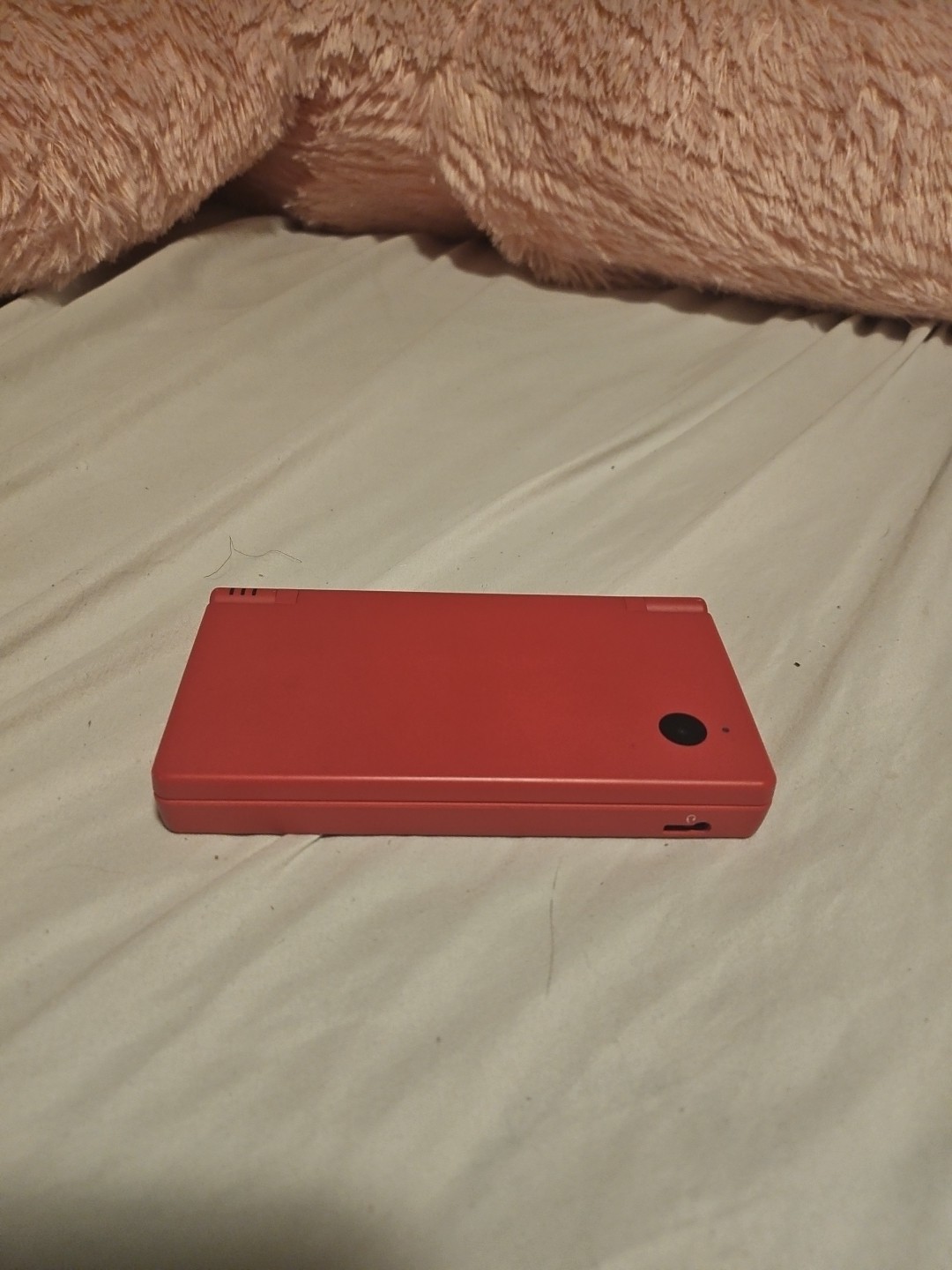 Nintendo DSI Pink Handheld Game Console No Pen No AC Adapter