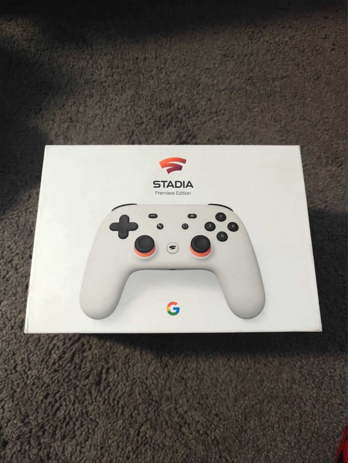 Google Stadia Premiere Edition Controller w/charger and Chromecast