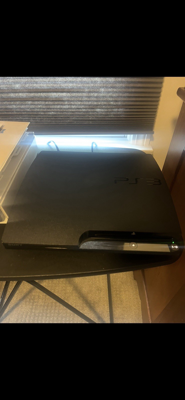 PS3 Slim 130 Gb Console CECH-2001B with Power Cord and HDMI Cable Controller