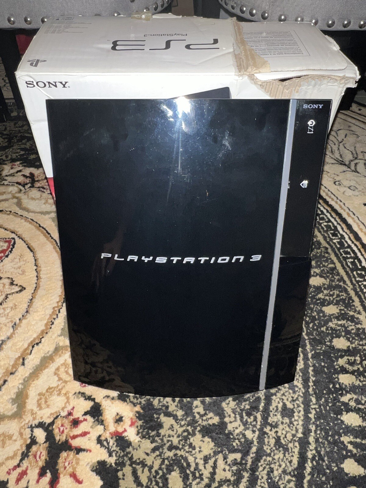 Sony PlayStation 3 Console | Launch Edition | 160 GB | Piano Black | PS3