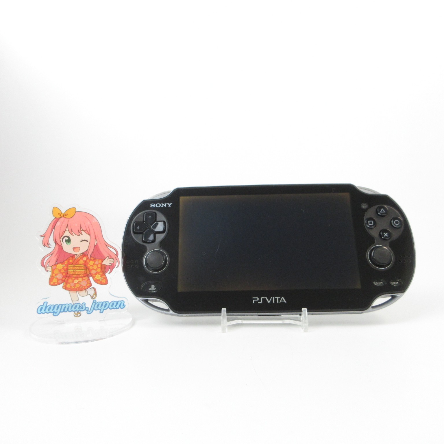 【Good】Sony PS Vita PCH-1000 Crystal Black Wi-Fi Model Console only #BKOF0412/01