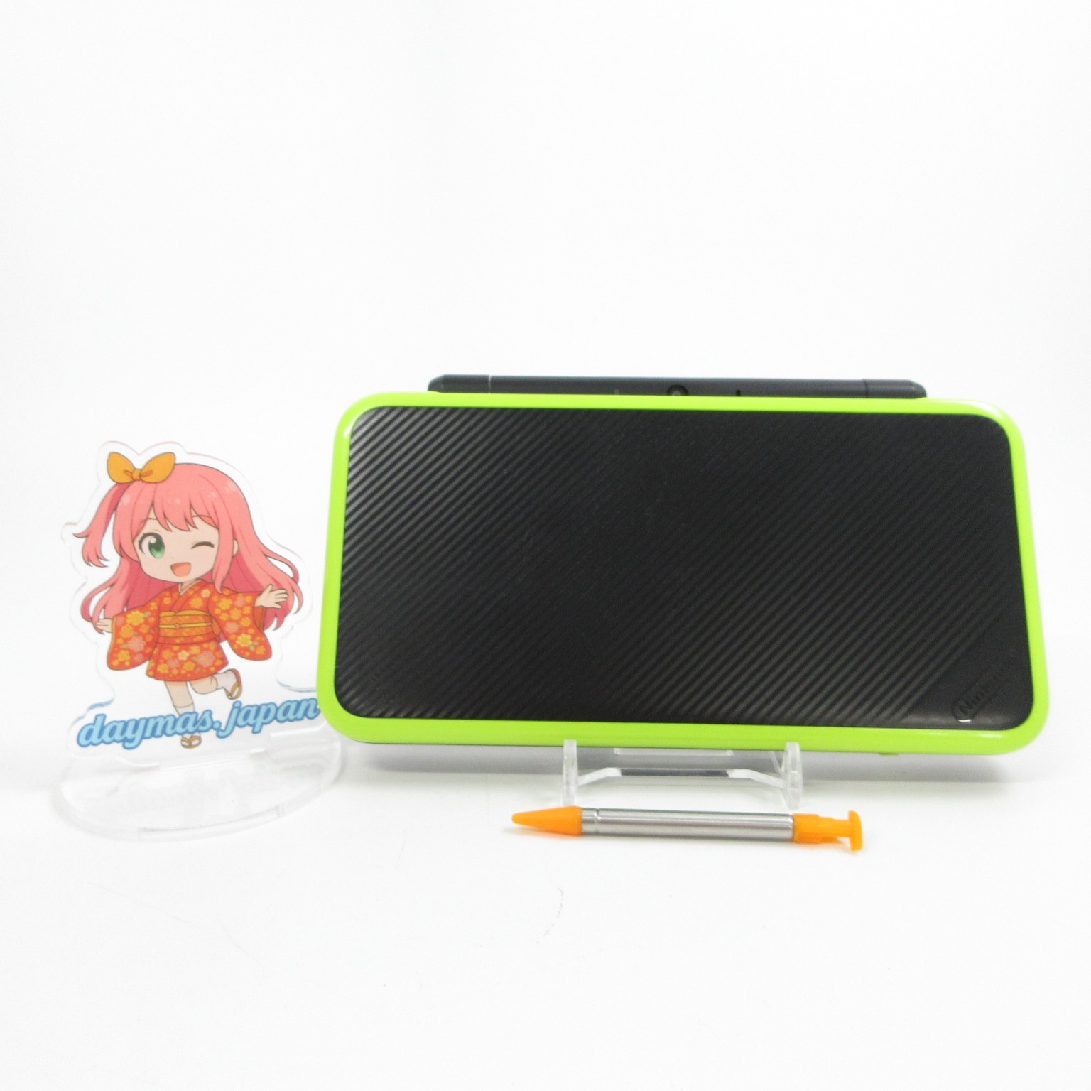 【Near Mint】Nintendo New 2DS LL XL Black x Lime Console ONLY Japan Ver. #ReRe08/0