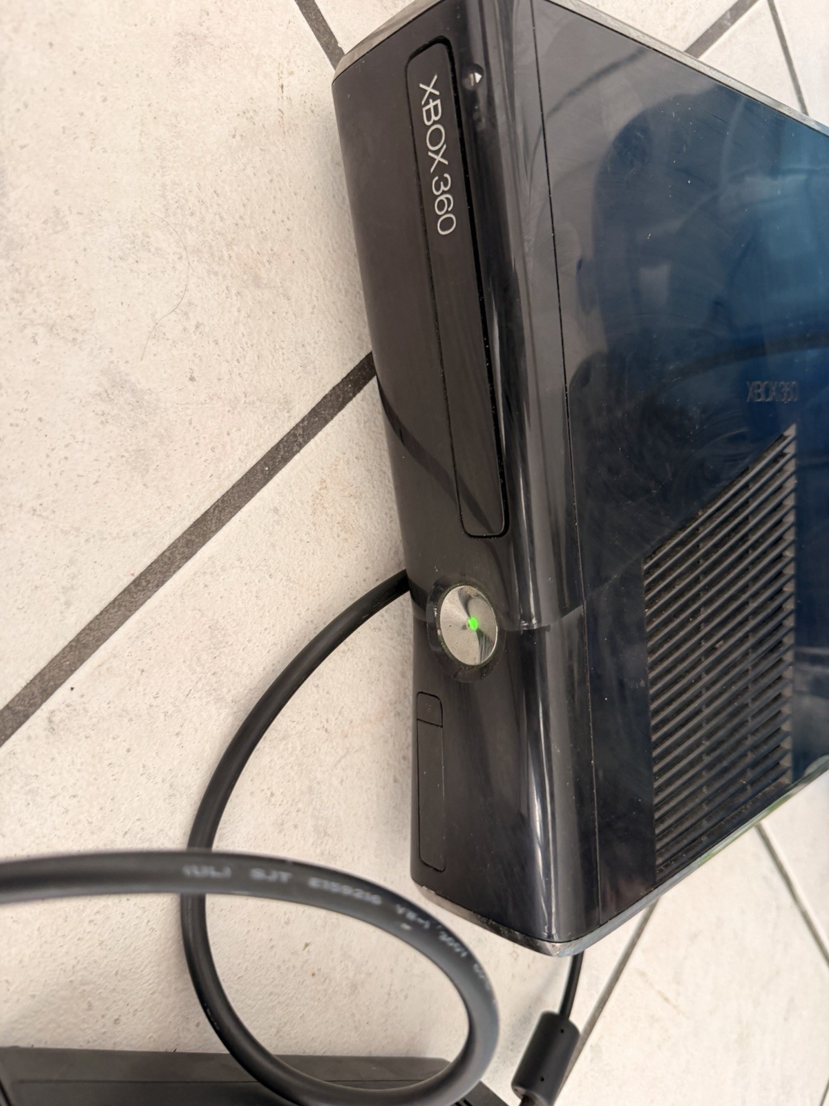 Microsoft Xbox 360 Black, Tested, No Controllers