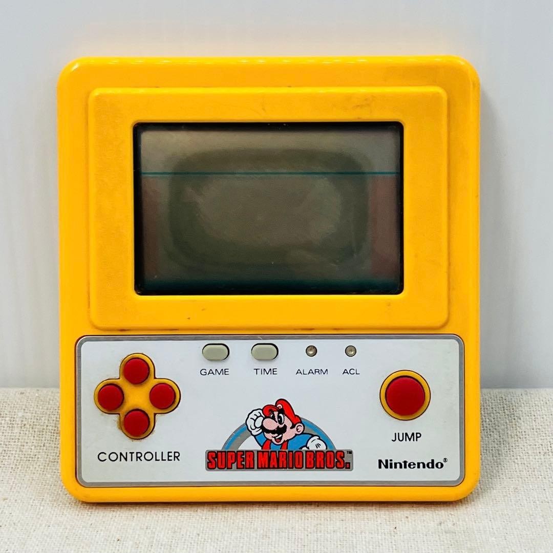 NINTENDO Game & Watch Super Mario Bros. Famicom Grand Prix F1 Racing YM-901-S