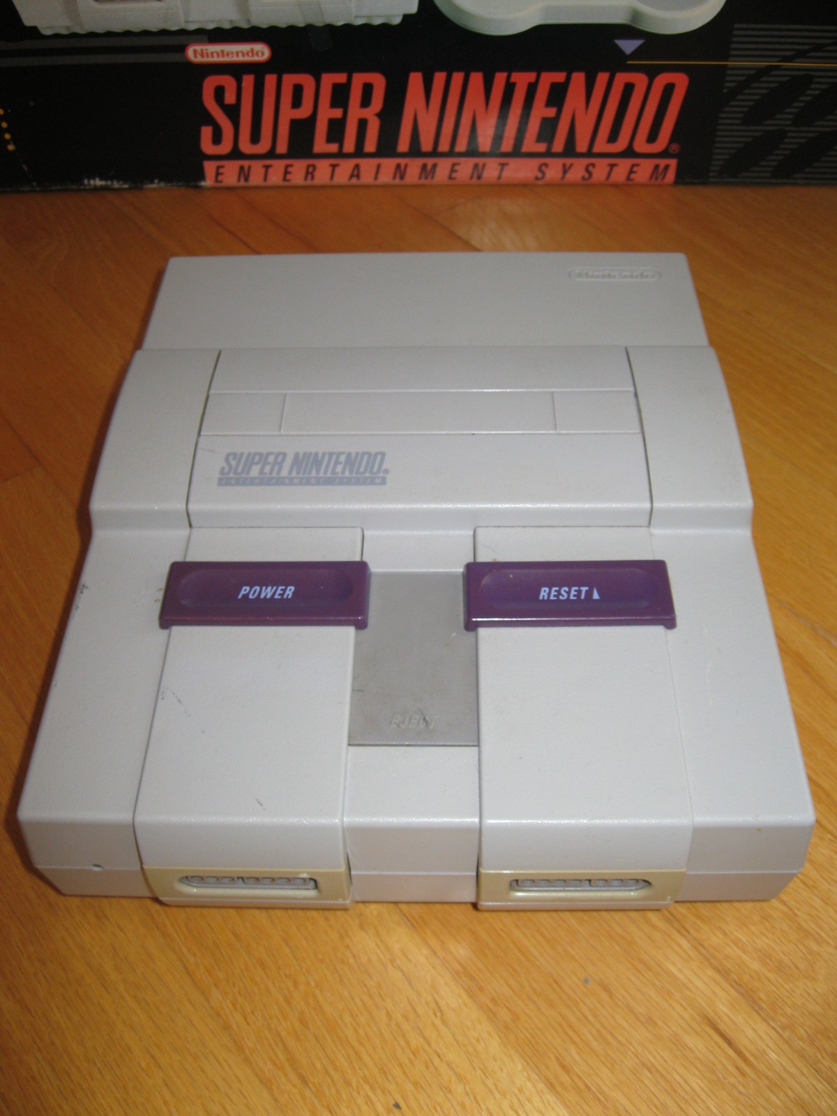 Super Nintendo SUPER NES Super Set Complete Box SUPER MARIO WORLD GAME